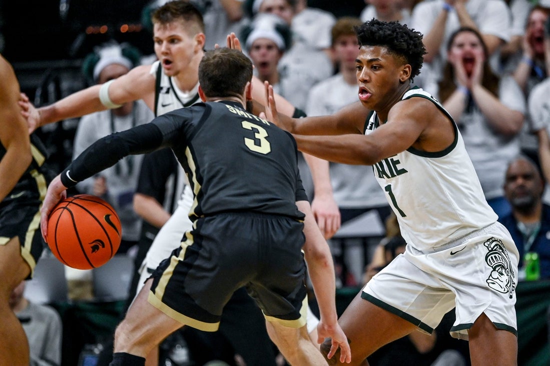 No. 8 Purdue, No. 13 Michigan State meet for smaller stakes than usual