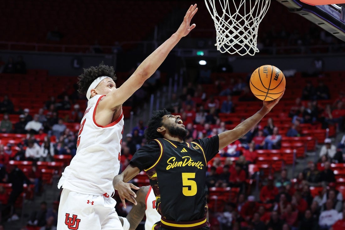 Free-throw shooting propels Arizona State to win at Utah
