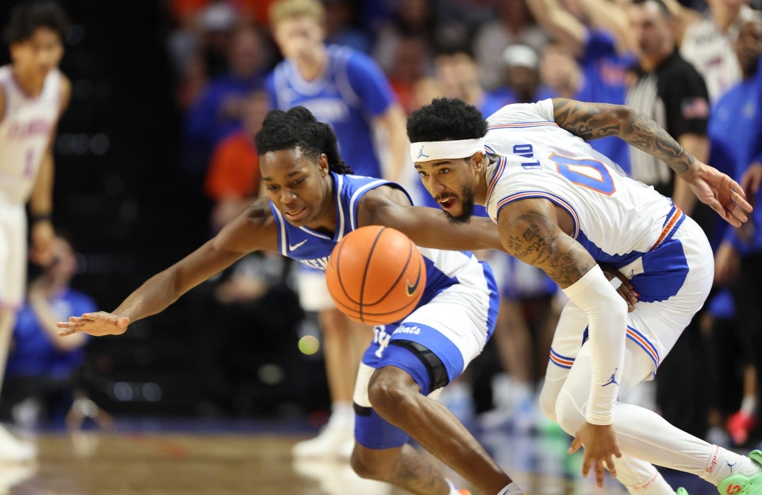 In key SEC clash, No. 14 Florida handles No. 25 Kentucky