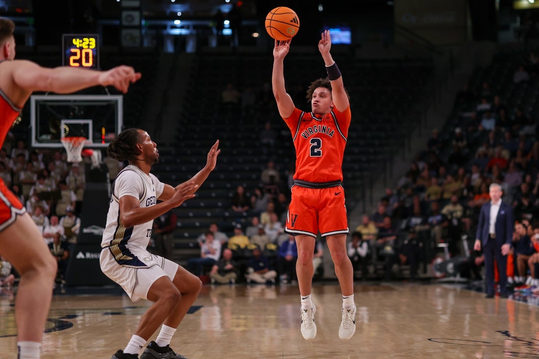 No. 14 Virginia routs Georgia Tech for 7th straight win