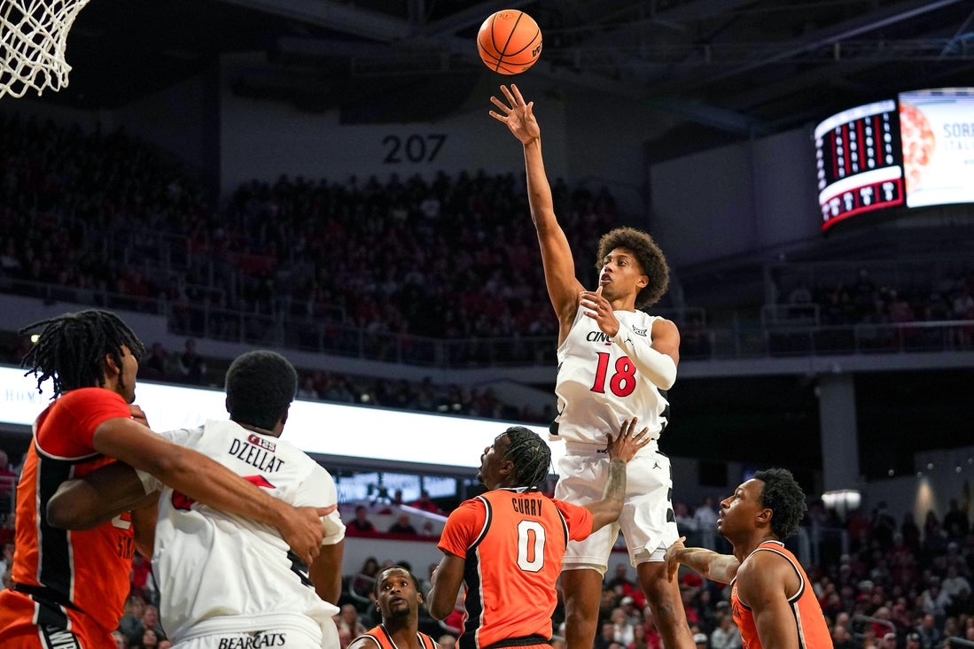 Cincinnati cruises past Oklahoma State with 3-point barrage
