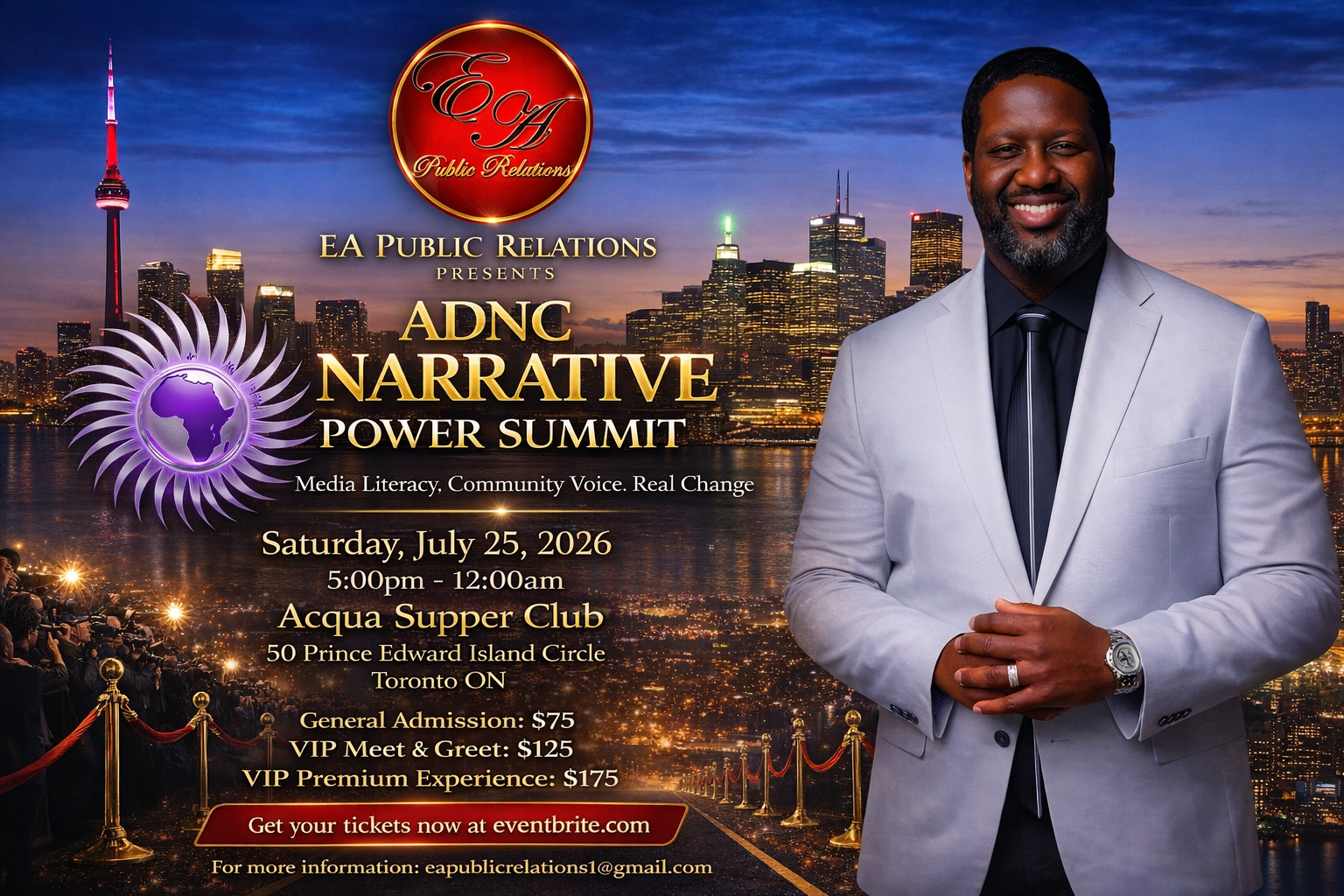 The African Diaspora News Channel Team is Coming to Toronto!