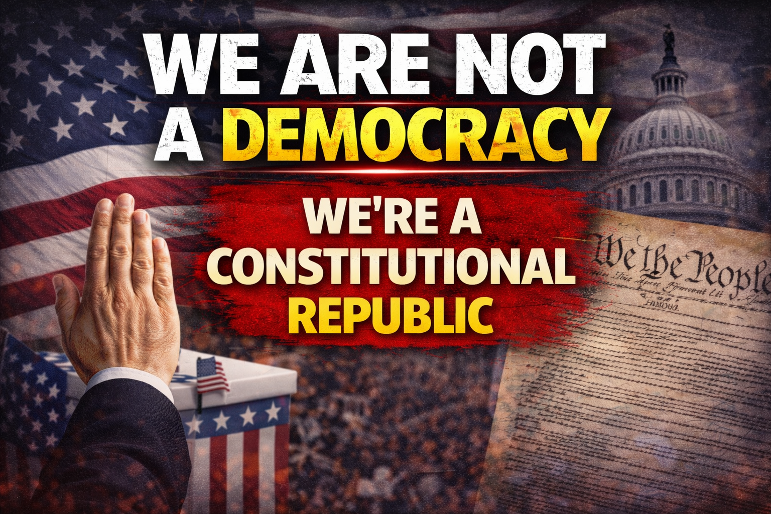 We Are Not a Democracy — We Are a Constitutional Republic – [your]NEWS