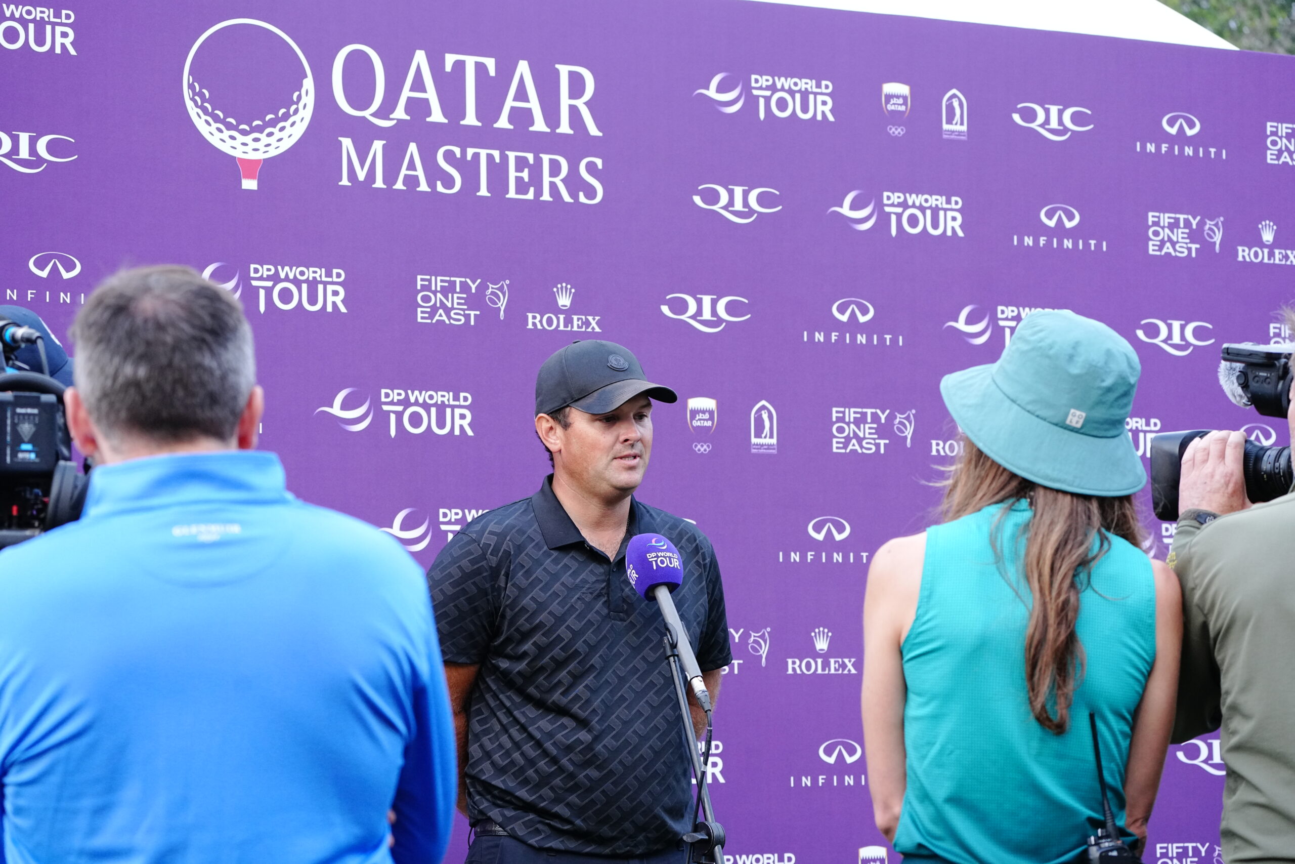 Patrick Reed takes two-shot lead into Sunday’s final round in Qatar