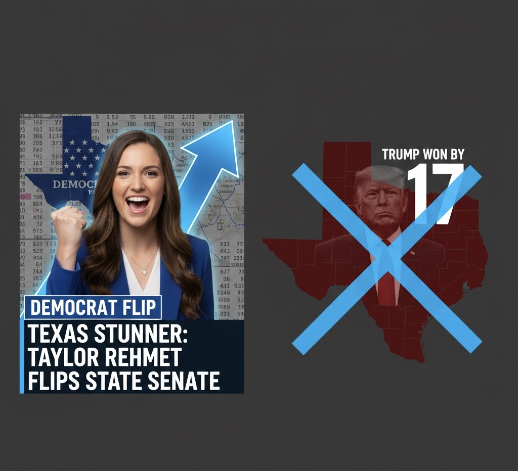 Democrat Scores Upset in Texas State Senate Race, Delivering Warning Shot to GOP