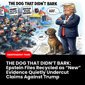 THE DOG THAT DIDN’T BARK Epstein Files Recycled as “New” Evidence