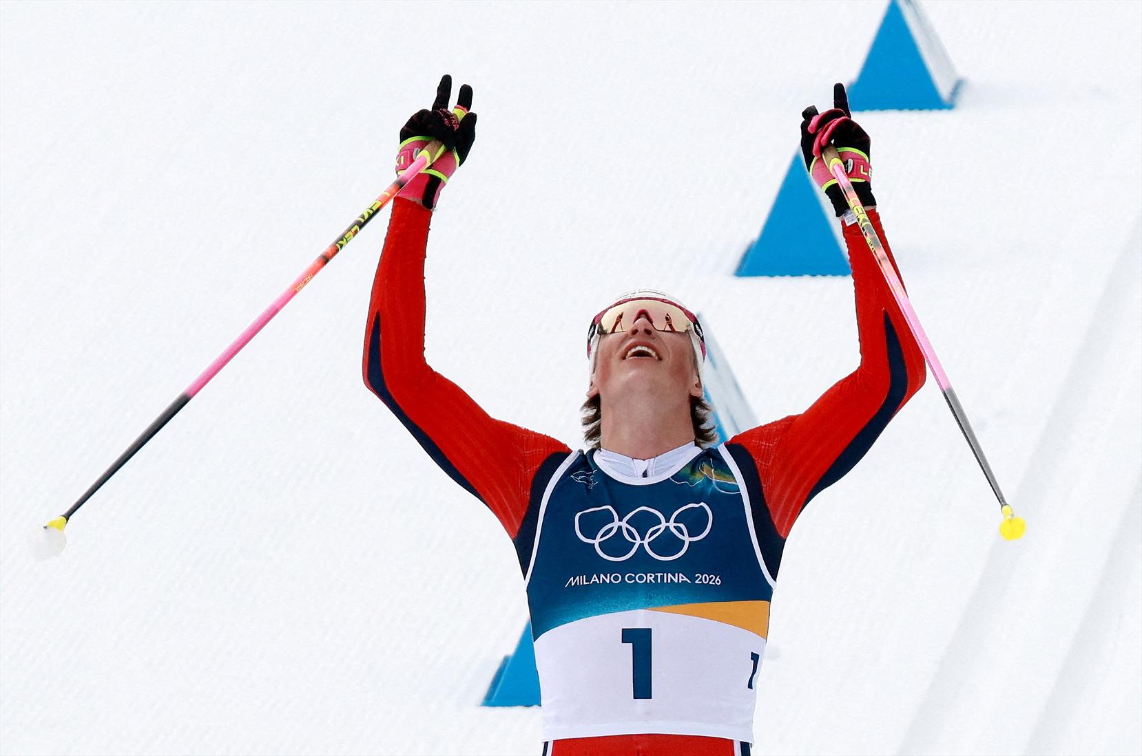 Norway’s Johannes Klaebo wins 6th gold at Olympics, breaks Eric Heiden mark