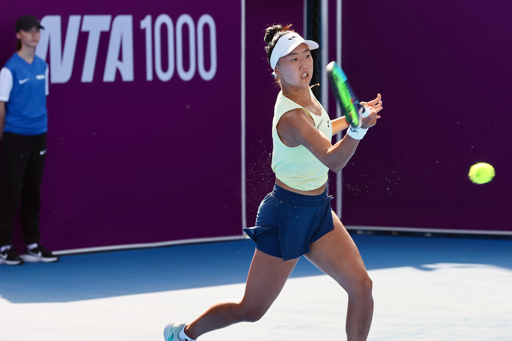 Cocciaretto edges Li in Doha thriller; into first WTA 1000 quarterfinal