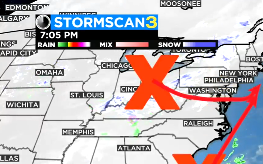 Severe Storms Hit the Southeast as Northeast Thaws and California Braces for Major Winter System