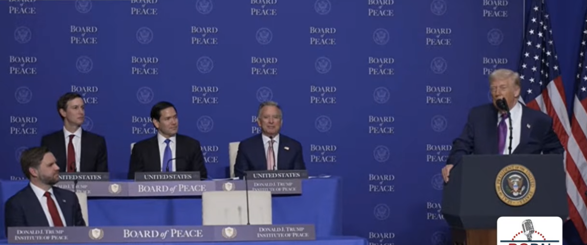 Trump Commits $10 Billion to Board of Peace at Inaugural Washington Meeting