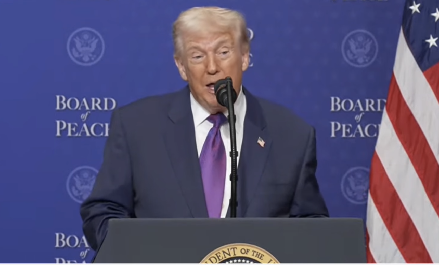 WATCH: Trump Convenes Inaugural Board of Peace Summit in Washington to Advance Gaza Reconstruction Plan