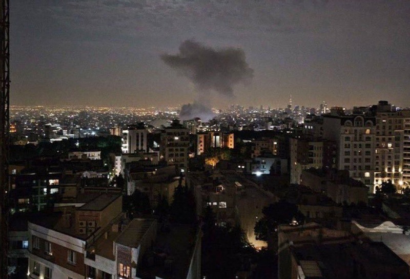 Fire in Eastern Tehran Ignites Online Speculation of Targeted Military Site; Unconfirmed Reports of Explosion Amid Nuclear Talks