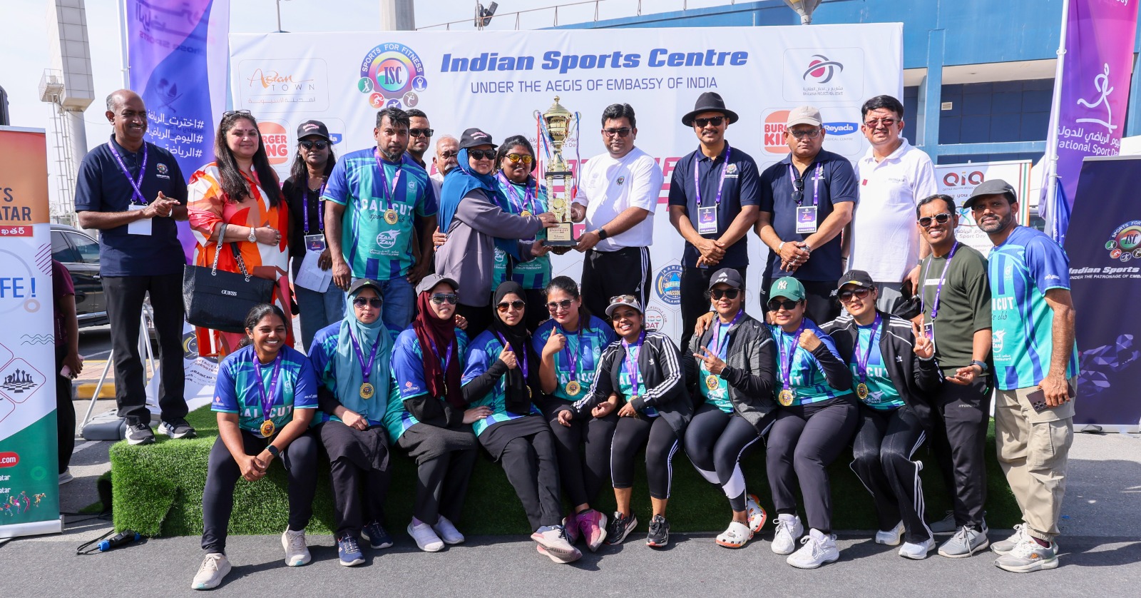 Indian Sports Centre Celebrates Qatar National Sports Day in Grand Style