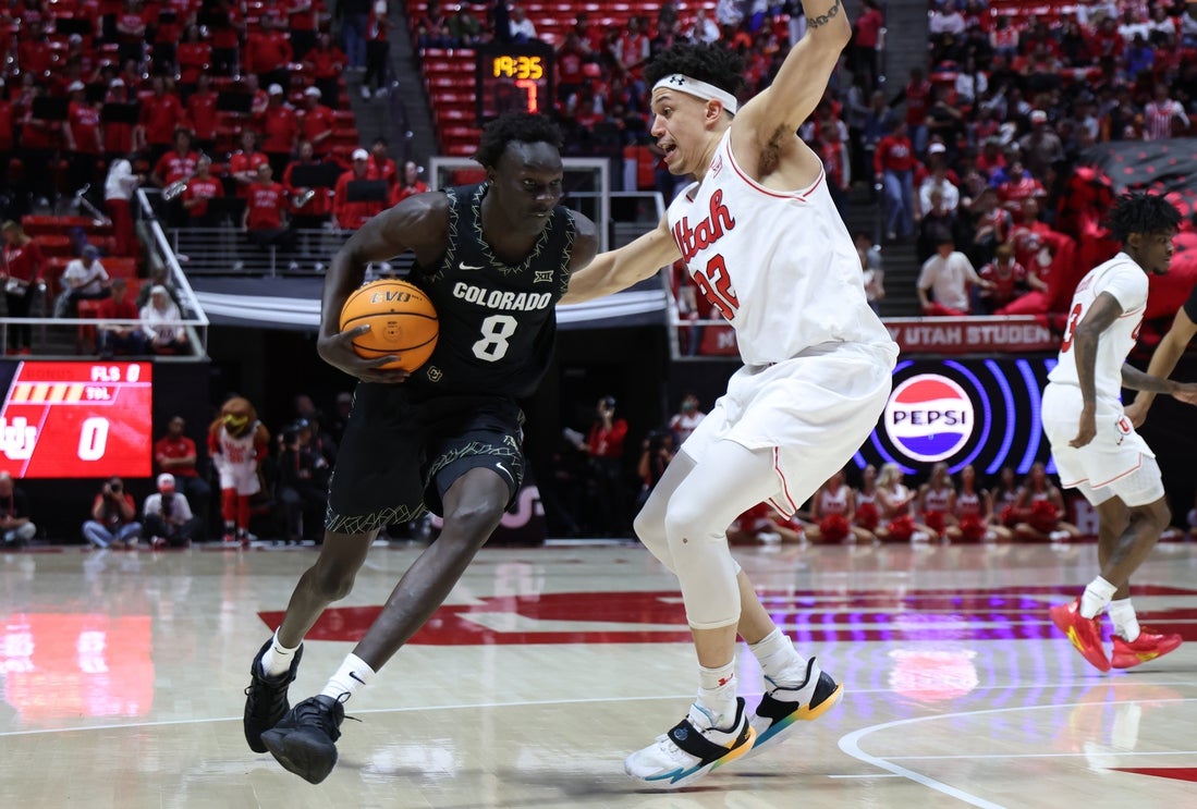 Strong first half propels Colorado past Utah