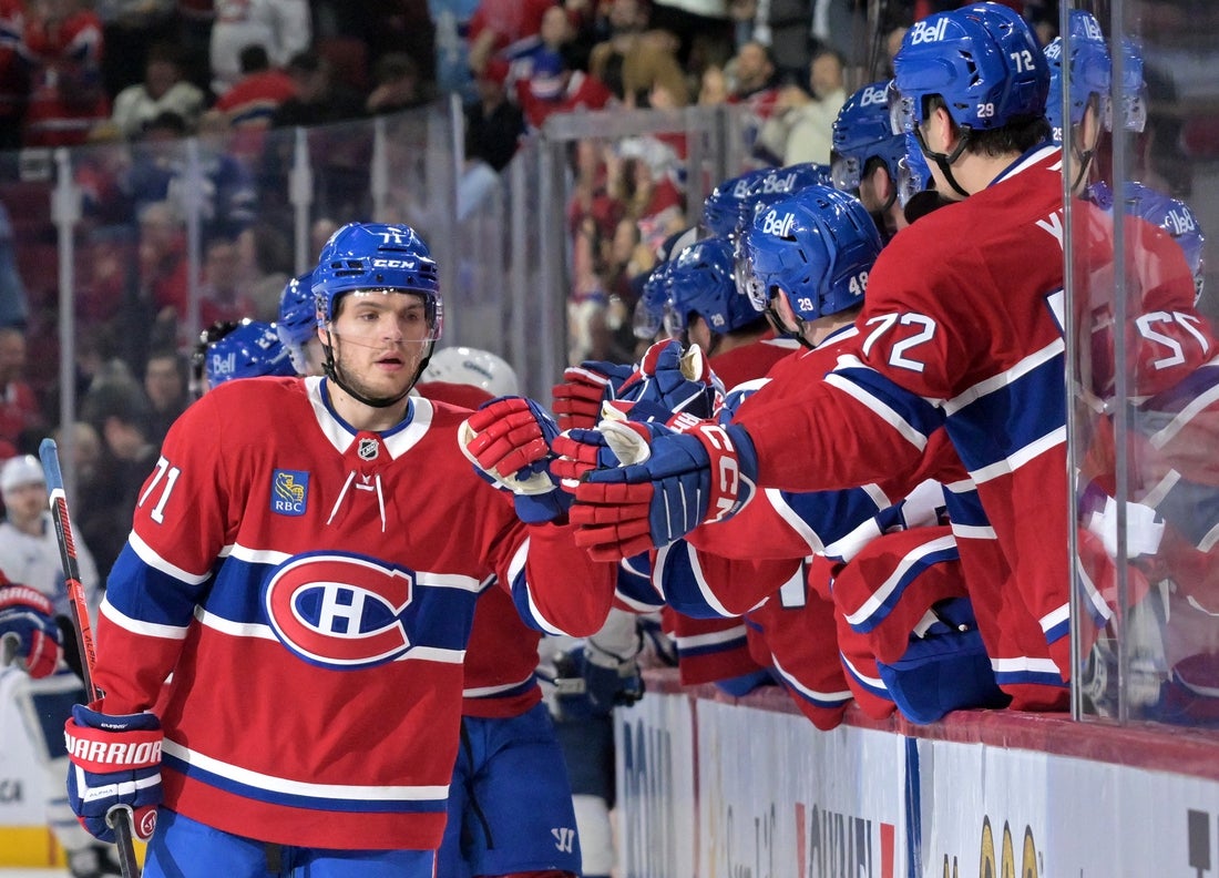 Jake Evans, Canadiens heating up entering showdown vs. Senators