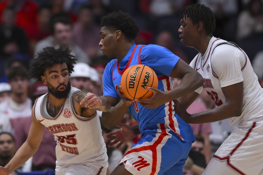 Ole Miss shocks No. 15 Alabama to reach SEC tournament semifinals