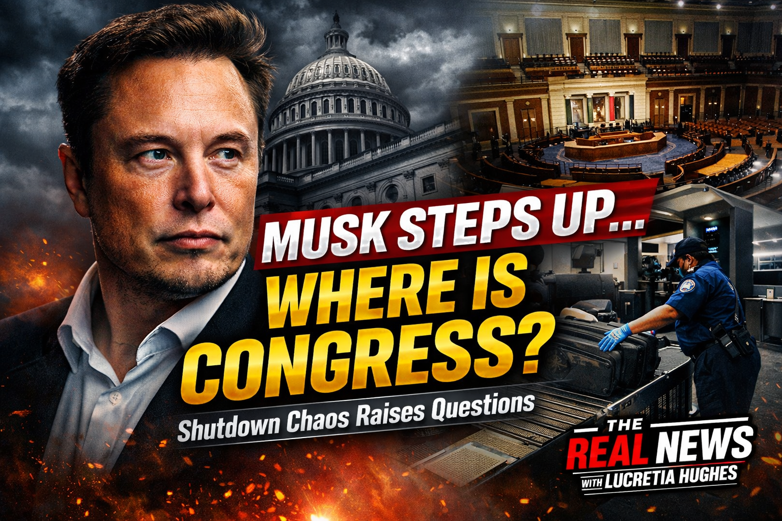 Elon Musk Steps Up to Pay TSA — While Congress Stands Down – [your]NEWS