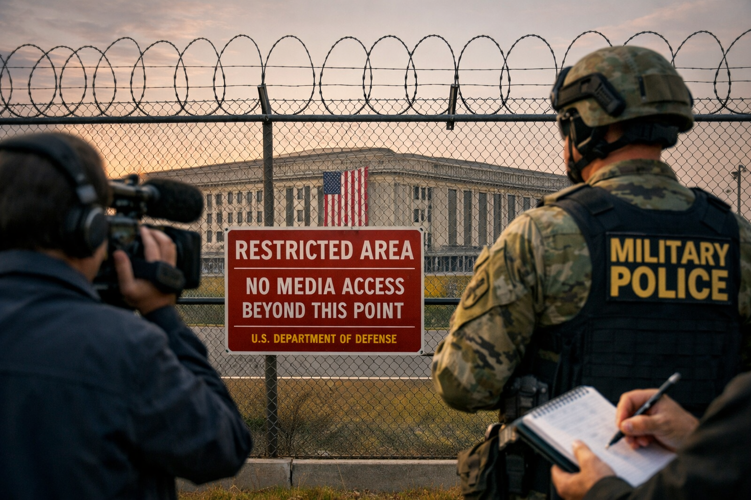 U.S. DEFENSE DEPARTMENT TIGHTENS MEDIA ACCESS RULES AFTER COURT BLOCKS EARLIER POLICY