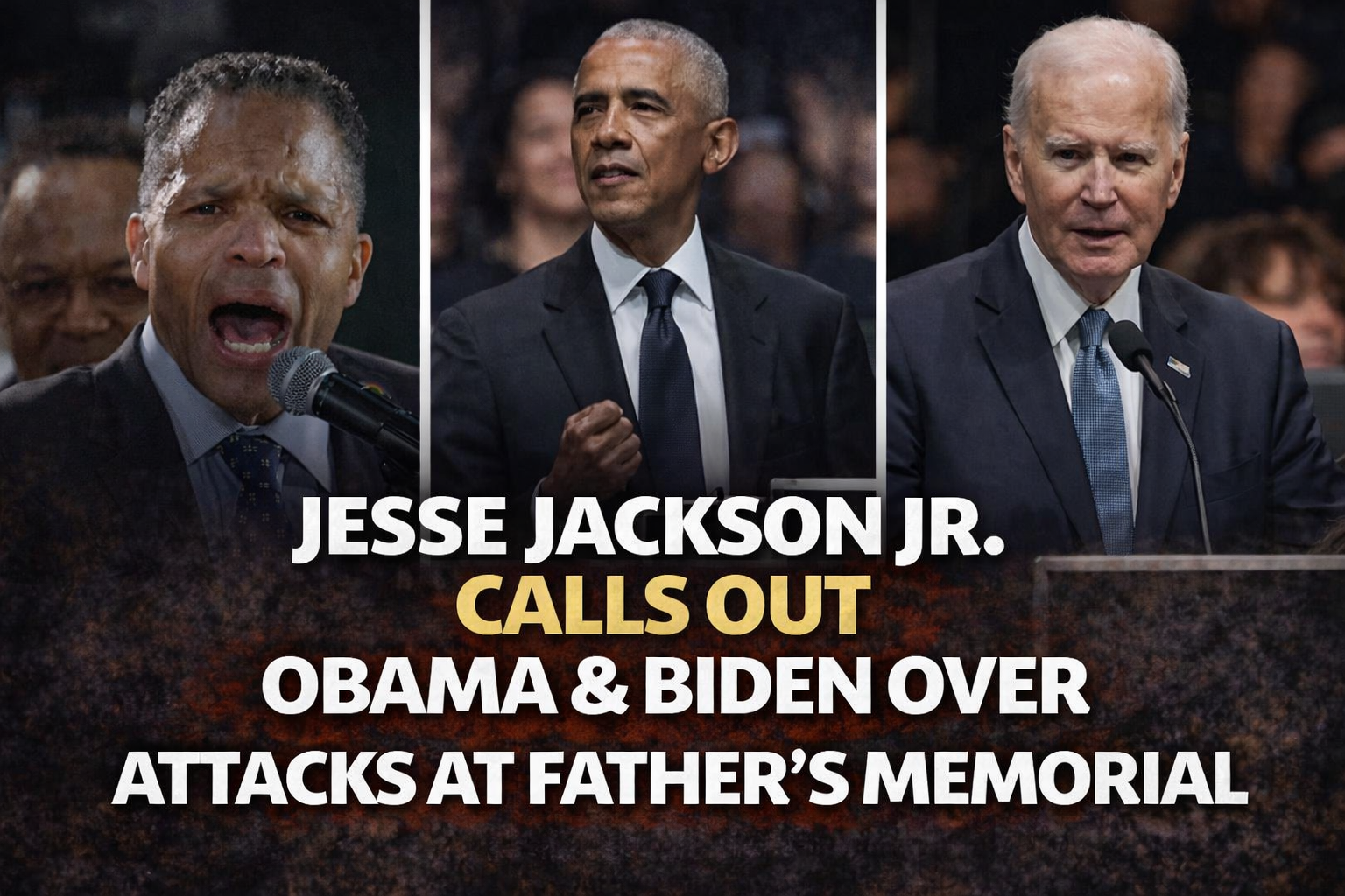 Jesse Jackson Jr. Calls Out Democrats for Turning Memorial Into Political Attack