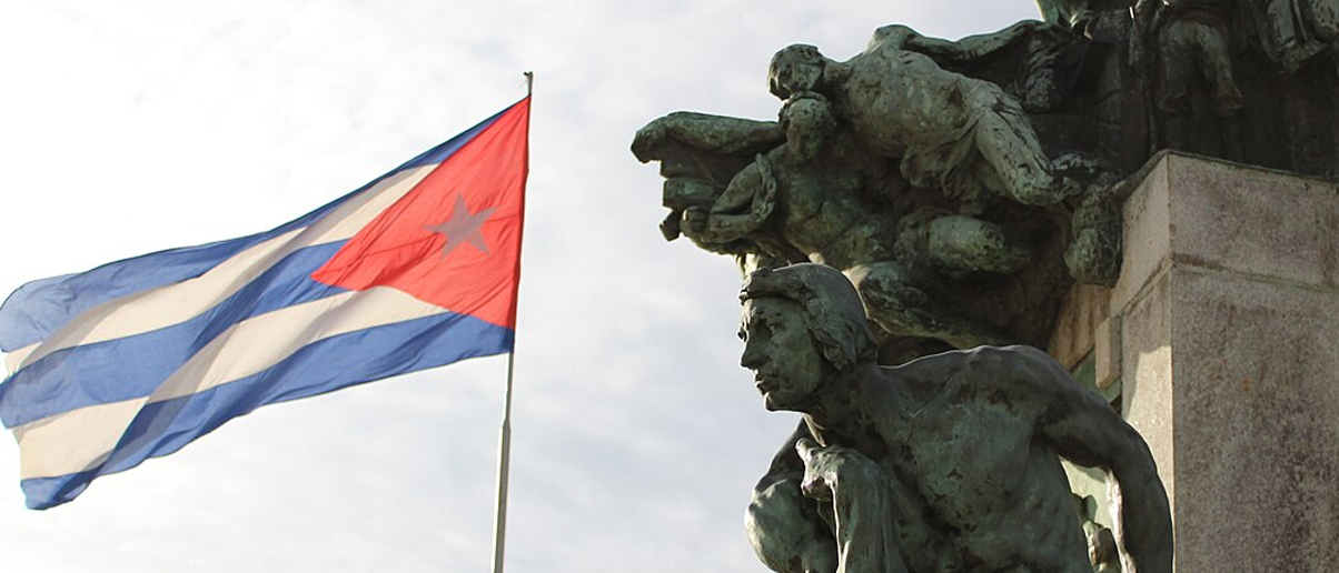 Cubans Ransack Communist Party Headquarters, Ignite Fire