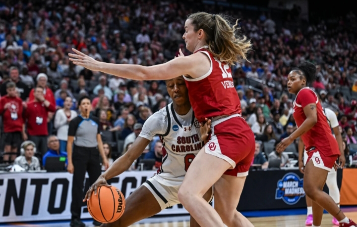 South Carolina Powers Past Oklahoma to Reach Elite Eight Behind Latson’s Standout Performance