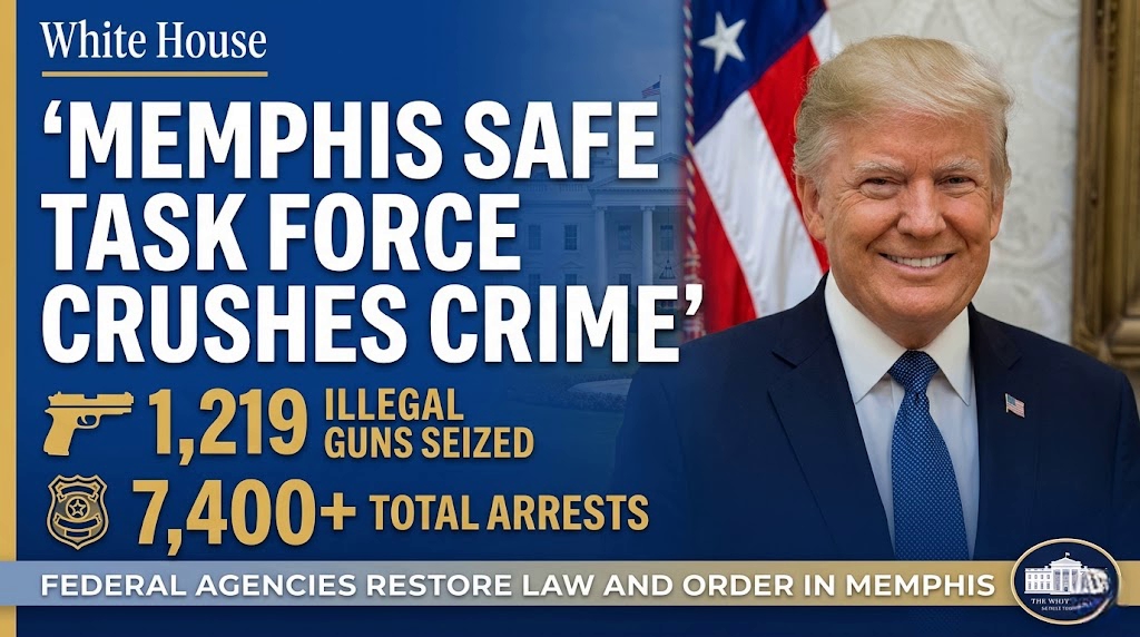 President Trump Highlights Results of the Memphis Safe Task Force ...