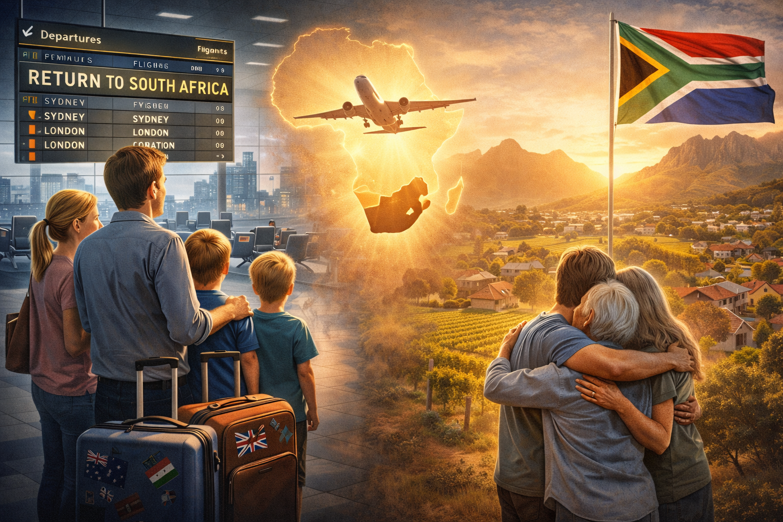 White South Africans Returning Home as Concerns Mount Abroad