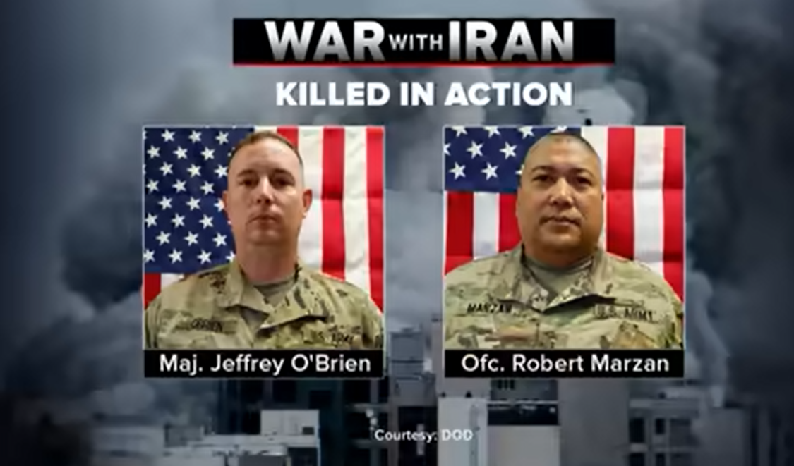 Pentagon Identifies Final Two U.S. Soldiers Killed in Iranian Drone Attack in Kuwait