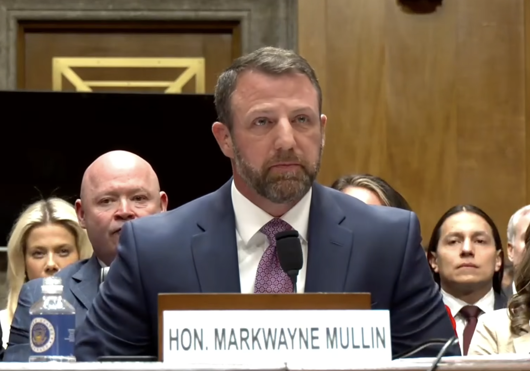 WATCH: Senate Opens Confirmation Hearing for Trump DHS Nominee ...