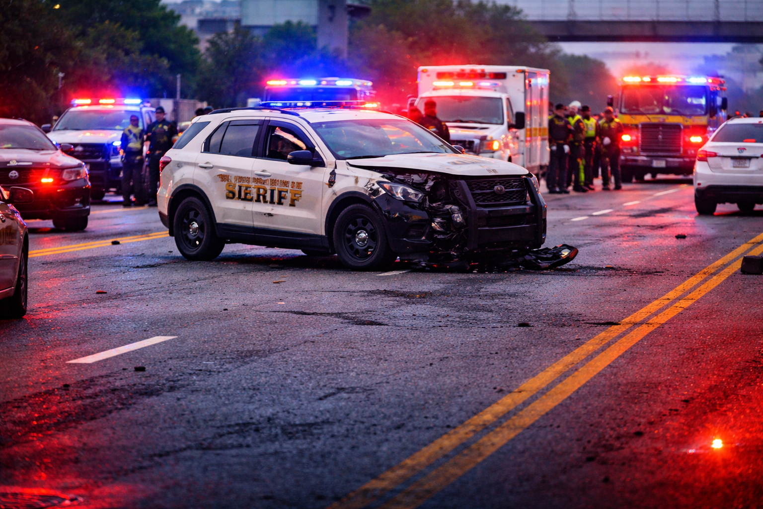 Two Hospitalized After Freeway Crash In North Houston – [your]NEWS