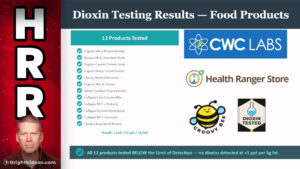Mike Adams Reveals Dioxin Testing Results for Health Ranger Store Products: Ultra-Clean Verified