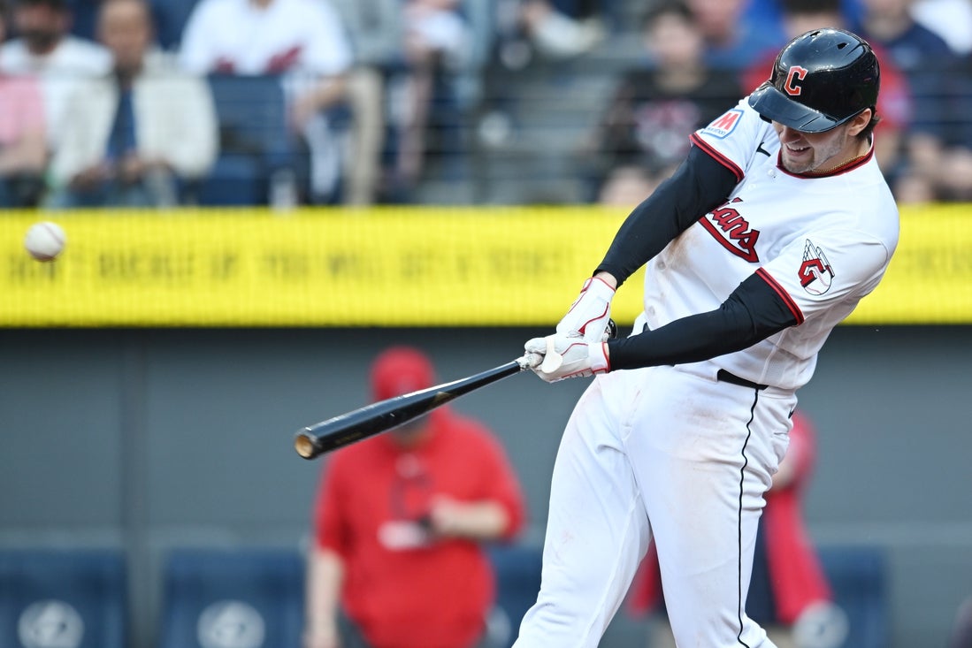 Chase DeLauter belts another HR as Guardians take down Cubs