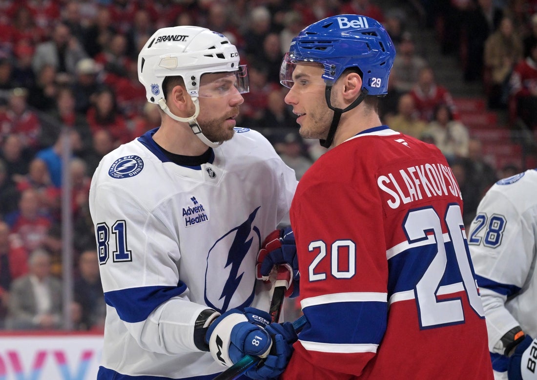 Experienced Lightning face young Canadiens in first round