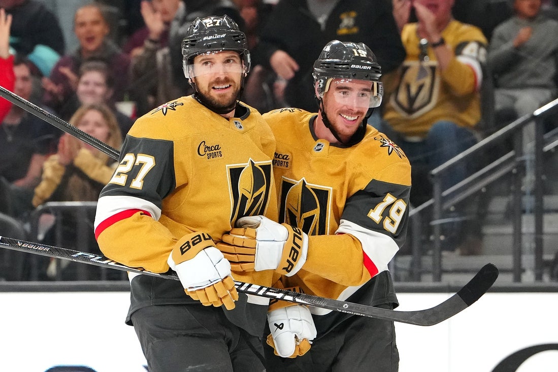 Reilly Smith tallies twice as Knights down Kraken, win Pacific title