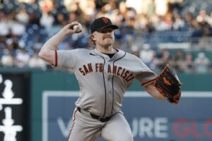 Giants turn to Logan Webb in bid for sweep of Dodgers