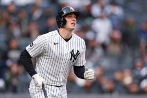 Aaron Judge, Ben Rice continue HR barrage, Yankees blank Royals