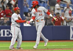 Reds go against ex-teammate, Rays' Nick Martinez, in pursuit of sweep