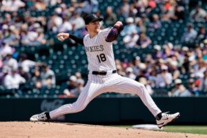 Rockies RHP Ryan Feltner, 2B Willi Castro injured vs. Padres