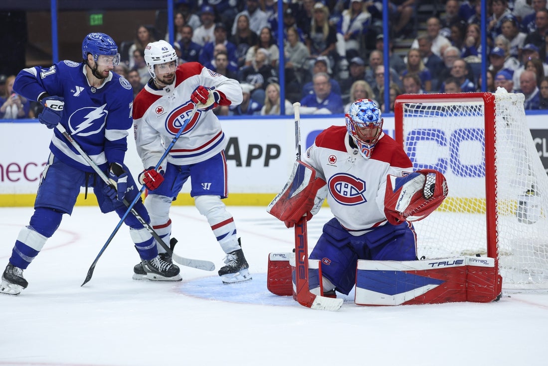 Canadiens ready for home chance to eliminate Lightning in tight series