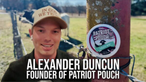 Alexander Duncun founder of Patriot Pouch