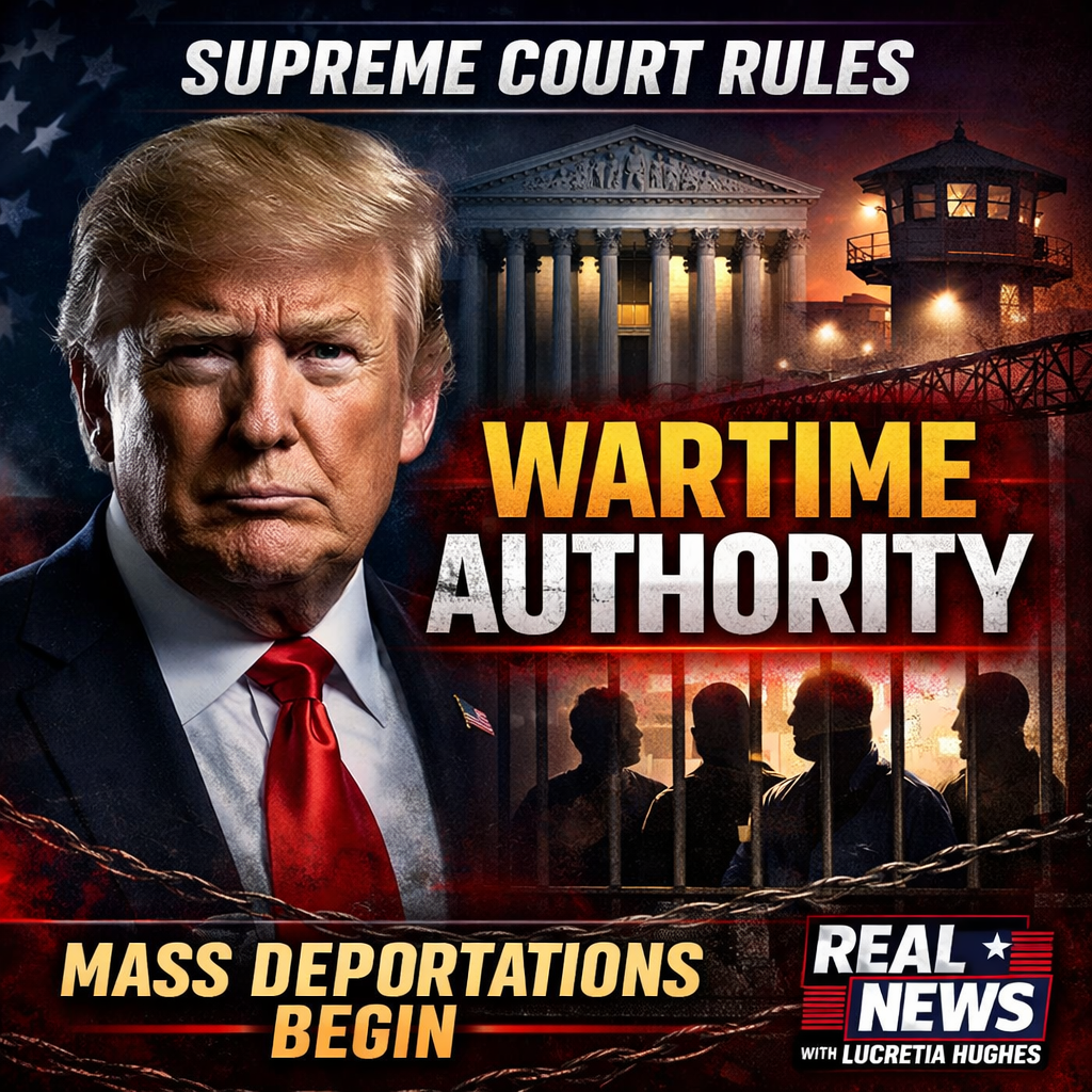 SUPREME COURT HANDS TRUMP WARTIME AUTHORITY — MASS DEPORTATIONS OF ...