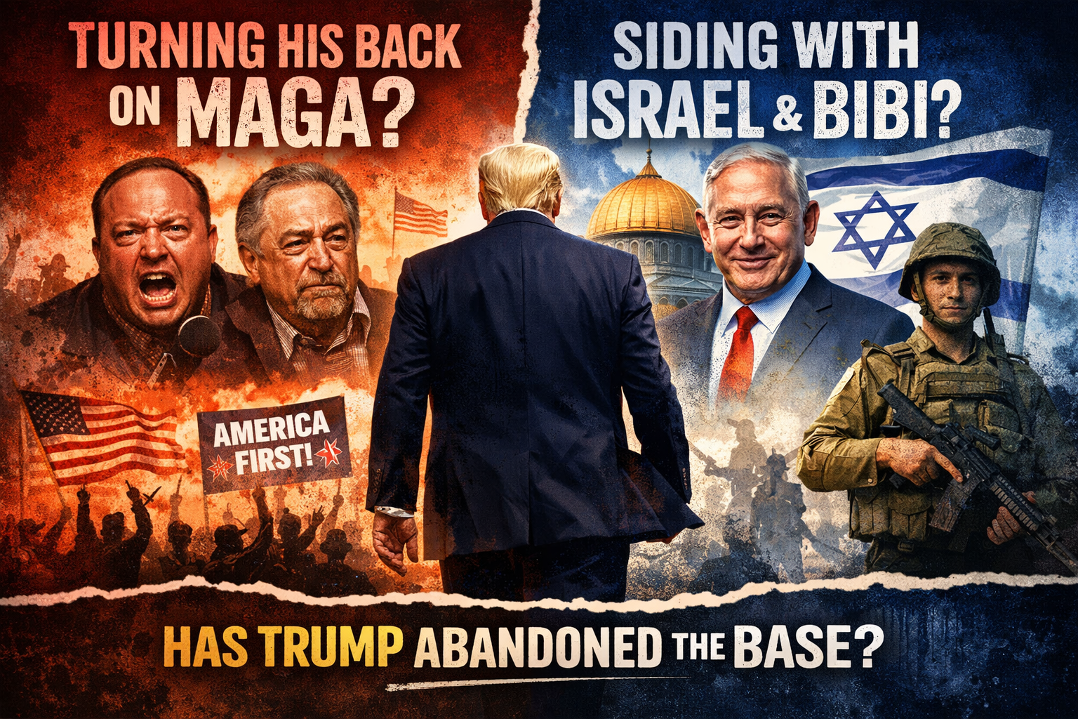 Has Trump Turned His Back on MAGA? The Israel Question Dividing the ...