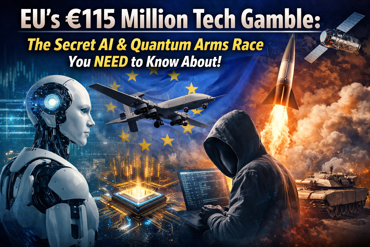 EU’s €115 Million Tech Gamble: The Secret AI & Quantum Arms Race You ...