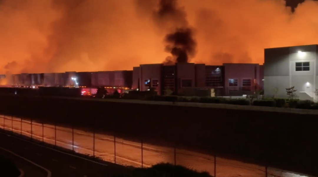Six-Alarm Inferno Destroys Massive Southern California Warehouse, Arson ...
