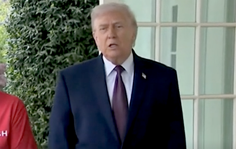 Trump Says Viral ‘Healing’ Image Portrayed Him as Doctor, Not Religious Figure