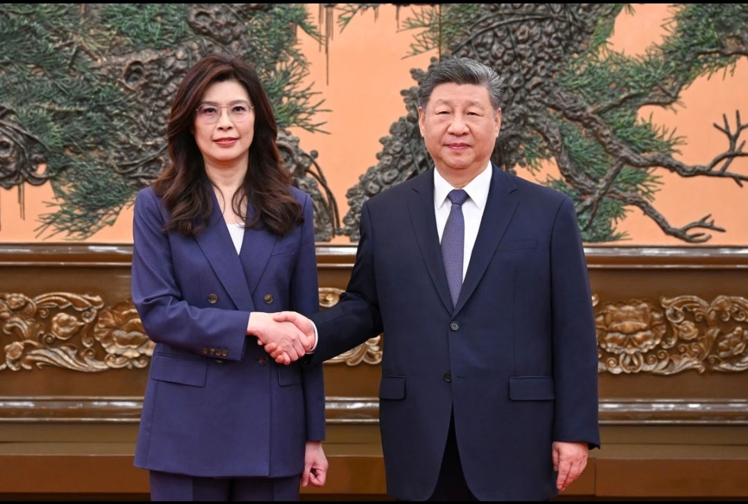 Taiwan Opposition Leader Meets Xi Jinping in Rare Beijing Talks, Emphasizing Peace Amid Ongoing Tensions