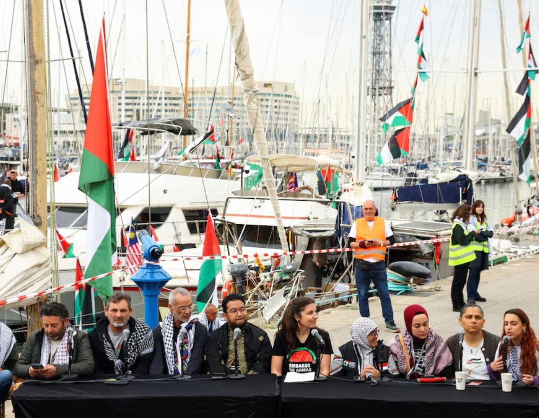 Aid Flotilla Departs Barcelona in Renewed Bid to Challenge Gaza Blockade