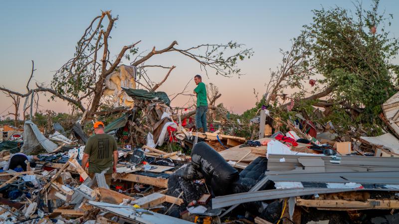 Tornadoes Strike Northern Oklahoma, Leaving Injuries and Widespread Damage