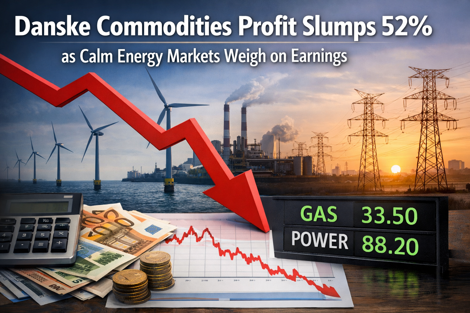 Danske Commodities Profit Slumps 52% as Calm Energy Markets Weigh on ...