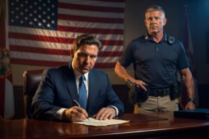 DeSantis Signs Law Allowing Armed Volunteers for Church Security in Florida